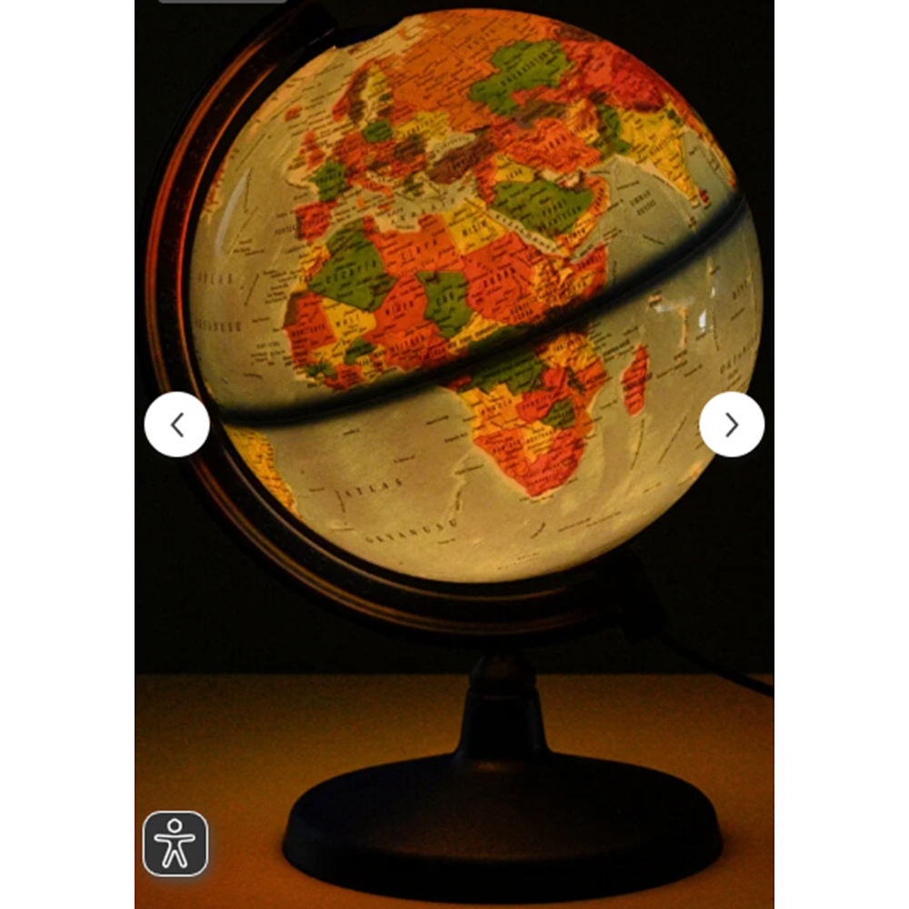OYKÜ FİZİKİ YER KÜRE 30 CM IŞIKLI