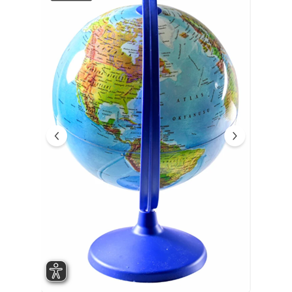OYKÜ FİZİKİ YER KÜRE 30 CM IŞIKLI
