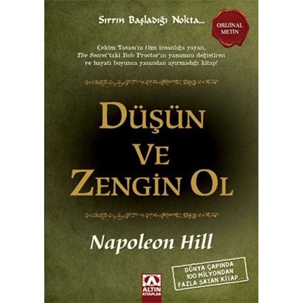 DÜŞÜN VE ZENGİN OL