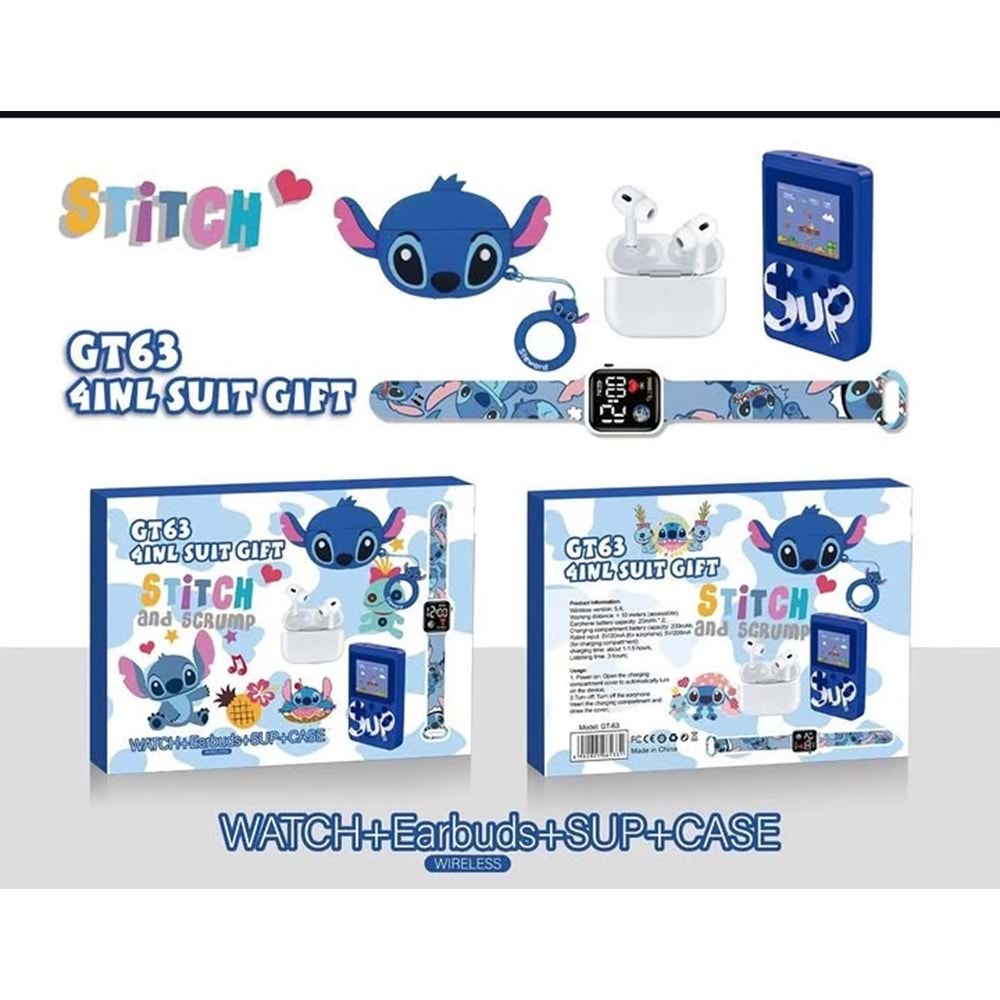 STİTCH 4 LÜ SET