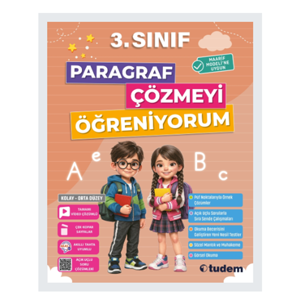 TUDEM 3.SINIF PARAGRAF ÇÖZMEYİ ÖĞRENİYORUM