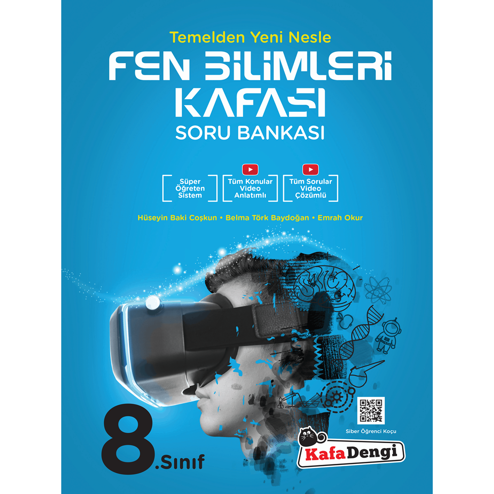 8.Sınıf Fen Bilimleri Kafası sorubankası (Tümü Video Çözümlü)