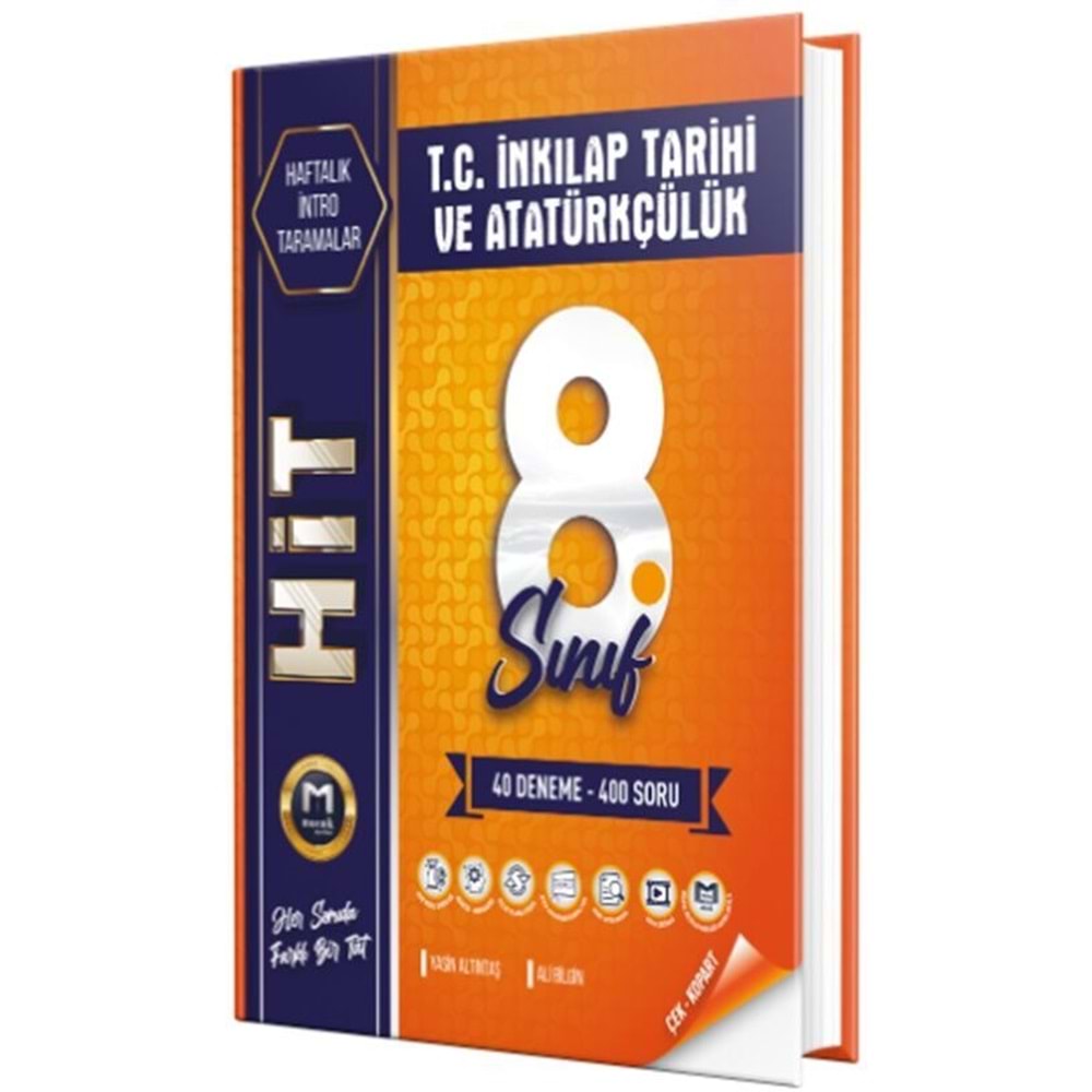 8.SINIF MOZAİK HİT 40 LI DENEME İNKILAP - 26-27
