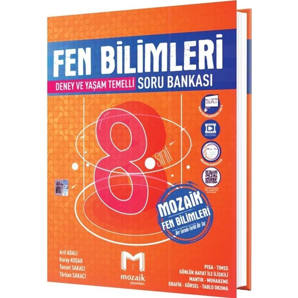8.SINIF MOZAİK S.B. FEN BİLİMLERİ - 2024-25