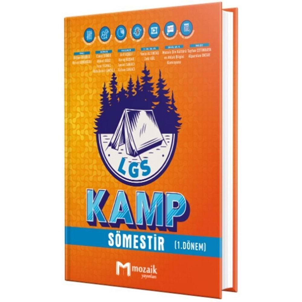 8.SINIF MOZAİK SÖMESTİR (1.DÖNEM) KAMP - 2025-26