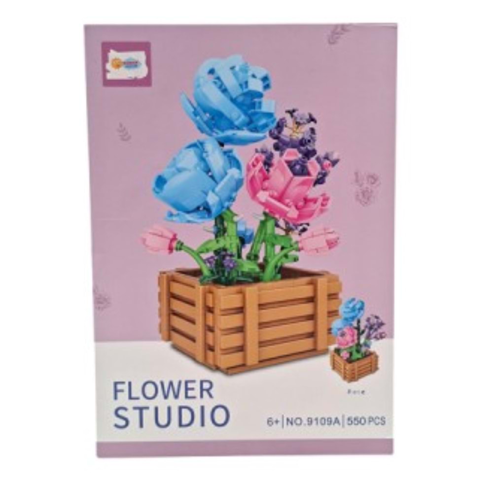 KUTUDA SAKSILI LEGO ÇİÇEK MODELİ