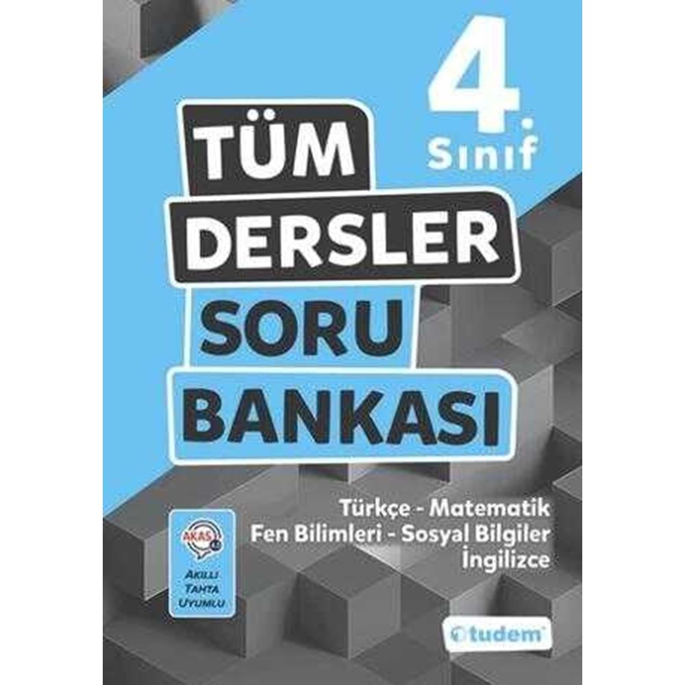 TUDEM 4.SINIF TÜM DERSLER SORU SORU BANKASI