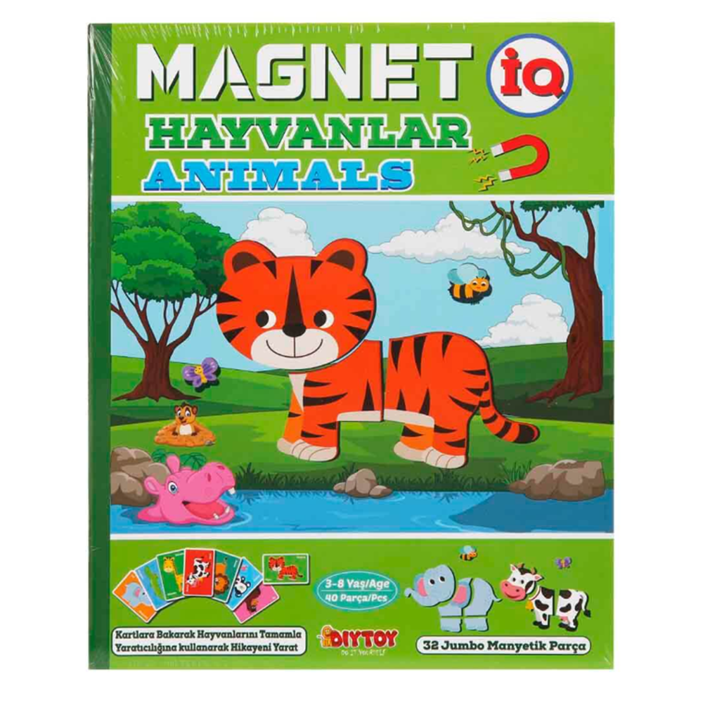 DİYTOY Manyetik Magnet Hayvanlar Tamamlama