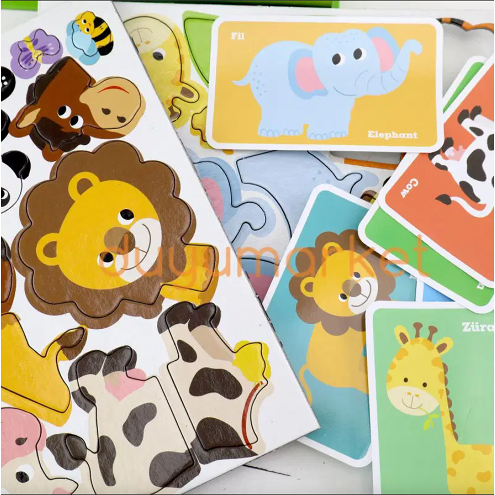 DİYTOY Manyetik Magnet Hayvanlar Tamamlama