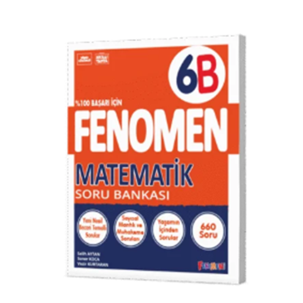 FENOMEN 6 MATEMATİK SORU BANKASI (B)