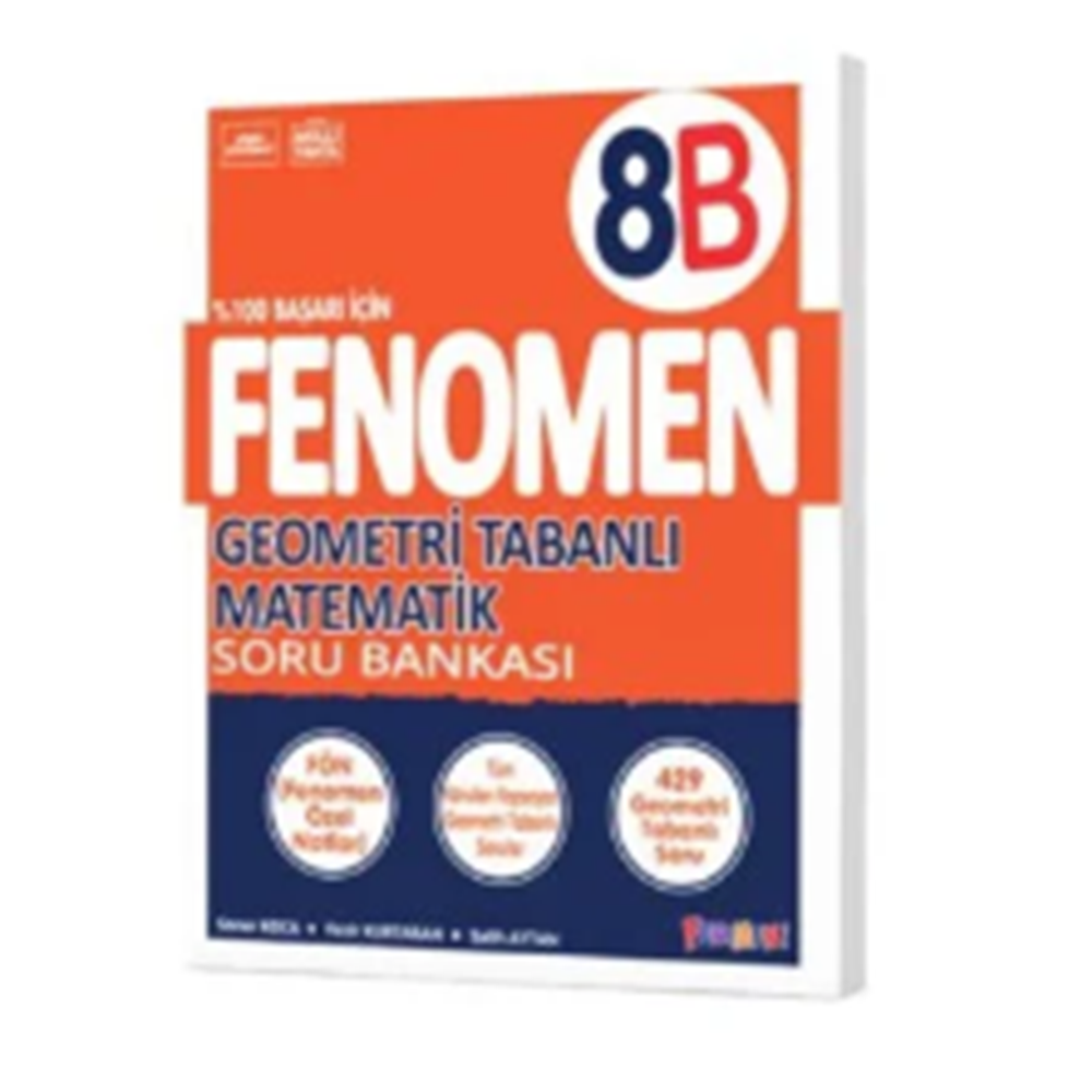 FENOMEN 8 GEOMETRİ TABANLI MATEMATİK SORU BANKASI (B)