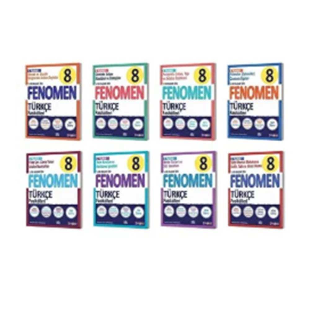 FENOMEN 8 TÜRKÇE FASİKÜLLERİ (TOPLAM 8 FASİKÜL)