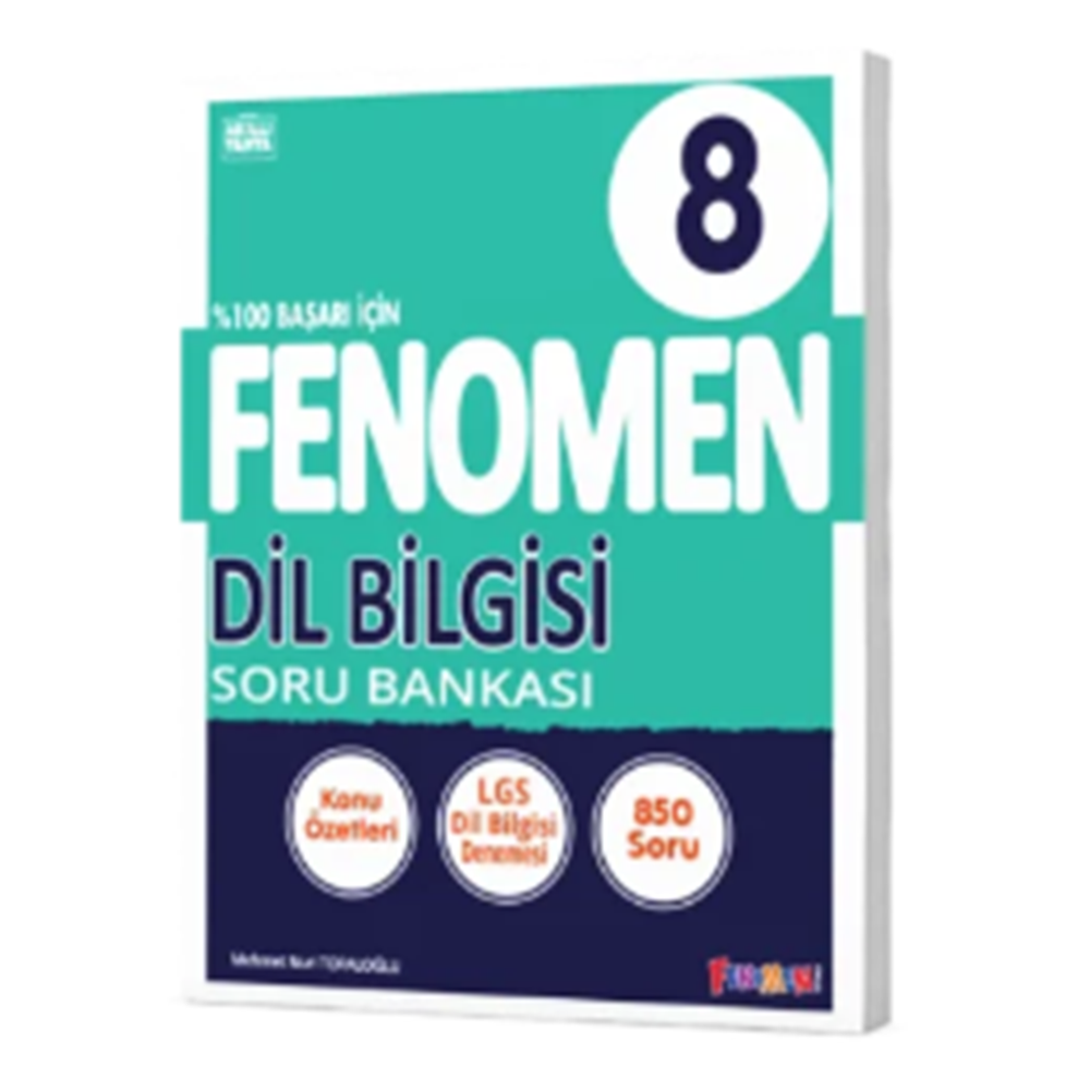 FENOMEN 8 DİL BİLGİSİ SORU BANKASI