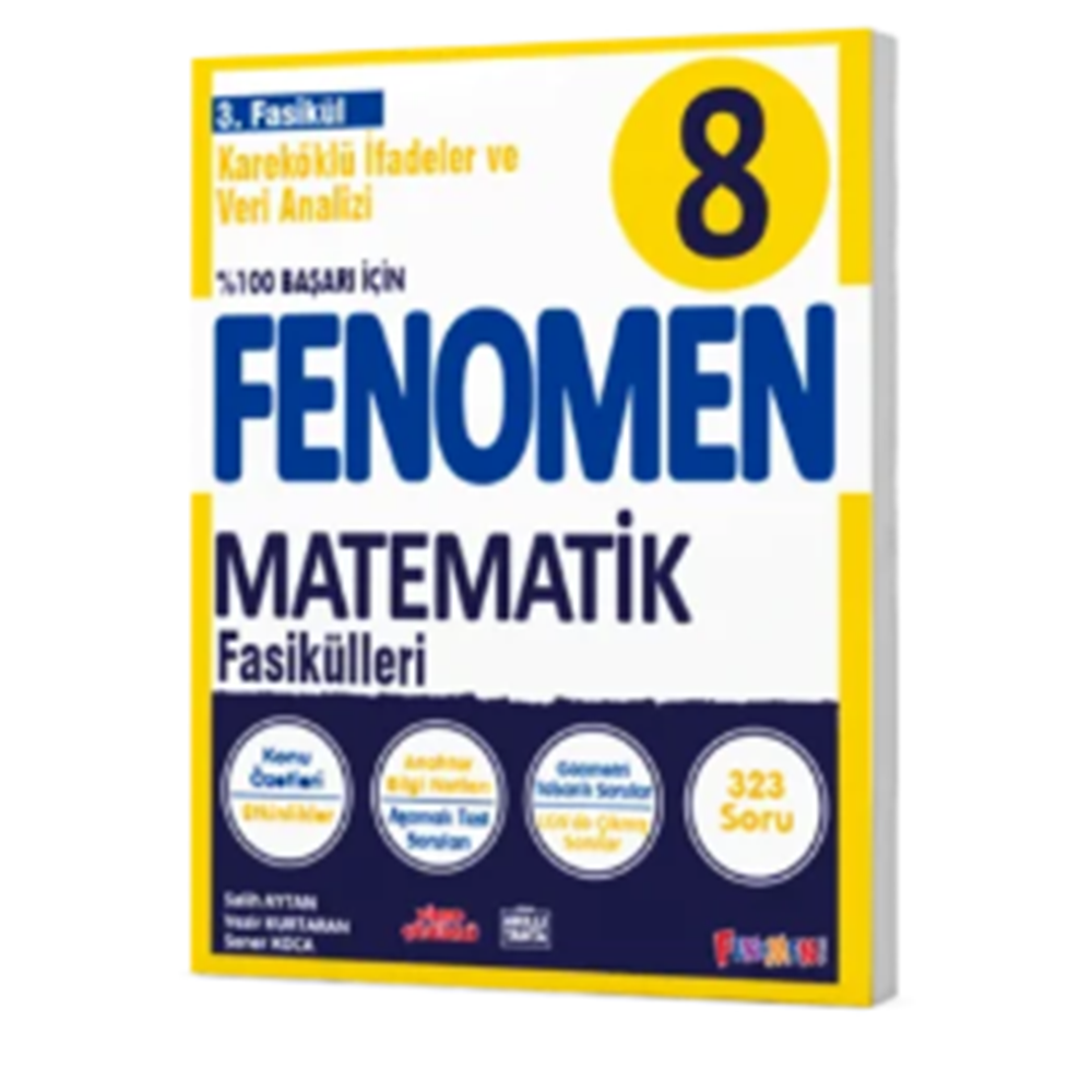 FENOMEN 8 MATEMATİK 3.FASİKÜL (KAREKKÖLÜ İFADELER VE VERİ ANALİZİ)