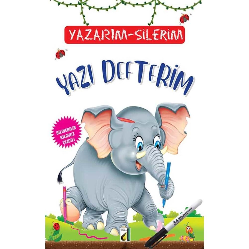 YAZARIM-SİLERİM YAZI DEFTERİM (KALEM HEDİYELİ)