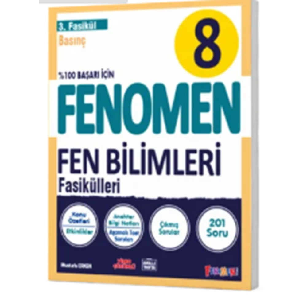 FENOMEN 8 FEN BİLİMLERİ 3.FASİKÜL (BASINÇ)