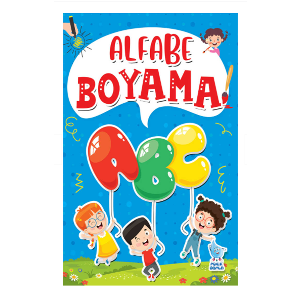 ALFABE OKUL ÖNCESİ BOYAMA KİTABI