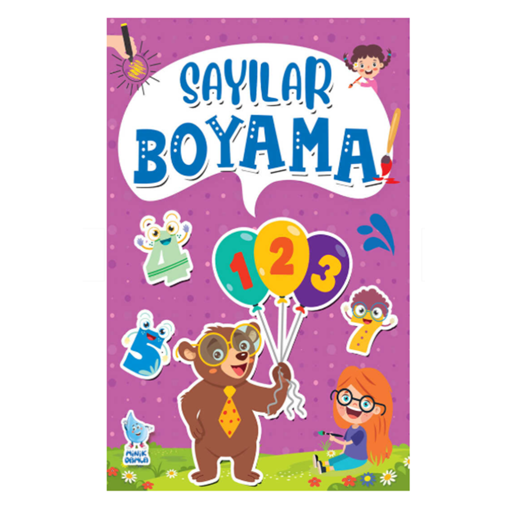 SAYILAR OKUL ÖNCESİ BOYAMA KİTABI