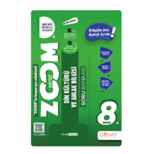 8. SINIF Zoom Serisi Din Kültürü ve Ahlak Bilgisi Soru Bankası