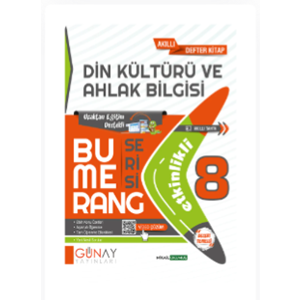8. SINIF Bumerang Etkinlikli Din Kültürü ve Ahlak Bilgisi