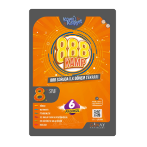 8. SINIF İlk Dönem Kamp Kitabı (Kampı Keşfet)