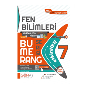 7.SINIF Bumerang Etkinlikli Fen Bilimleri