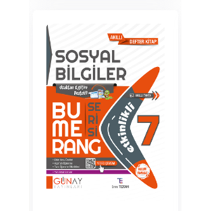 7.SINIF Bumerang Etkinlikli Sosyal Bilgiler