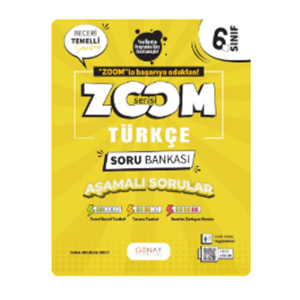 6. SINIF Zoom Serisi Türkçe Soru Bankası