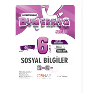 6. SINIF Bumerang Etkinlikli Sosyal Bilgiler