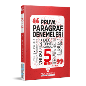 PRUVA 5. SINIF PARAGRAF DENEMELERİ