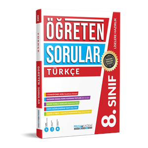 PRUVA 8. SINIF ÖĞRETEN SORULAR SORU BANKASI TÜRKÇE