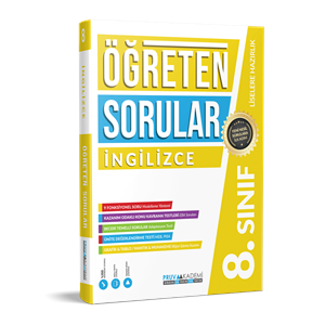 PRUVA 8. SINIF ÖĞRETEN SORULAR SORU BANKASI İNGİLİZCE