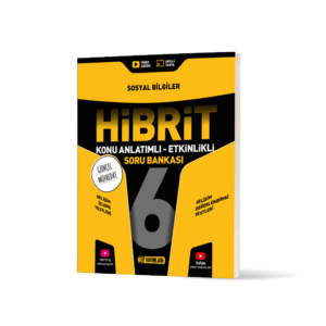 HIZ YAYINLARI 6. SINIF HİBRİT SOSYAL BİLGİLER SORU BANKASI