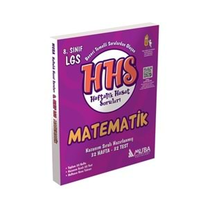 MUBA 8.Sınıf Matematik Haftalık Hasat Soruları (HHS)