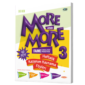 3.SINIF MORE & MORE KAZANIM KAVRAMA FÖYLERİ (40 FÖY)
