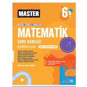 6. Sınıf Master Matematik sorubankası