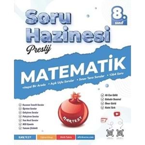 NARTEST 8.SINIF PRESTİJ MATEMATİK SORU BANKASI