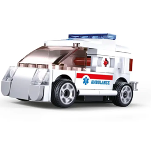 Sluban Power Bricks Ambulans - 54 Parça