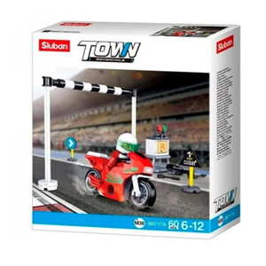 Sluban Yapı Oyuncak Town Yarış Motoru