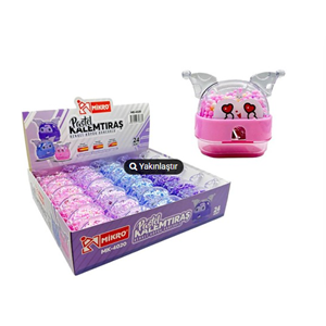 Mikro Hazneli Kalemtıraş Bat Cat Boncuklu TEKLİ MK-4020