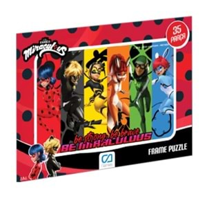 Mıraculous Frame Puzzle 35 Parça
