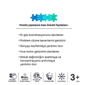 CA Games Limon Ile Zeytin 35 Parça Puzzle