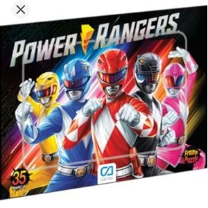 POWERRANGERS FRAME PUZZLE 35 PRC