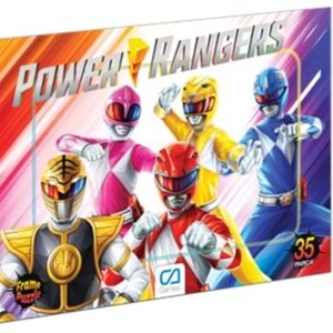 POWERRANGERS FRAME PUZZLE 35 PRC