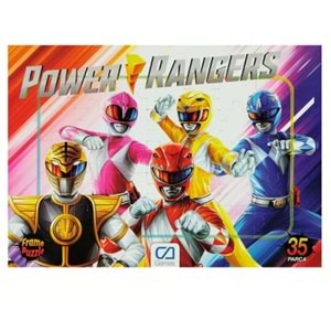 POWERRANGERS FRAME PUZZLE 35 PRC
