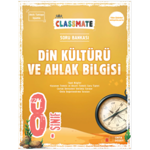 8. Sınıf Classmate Din Kültürü Ve Ahlak Bilgisi sorubankası