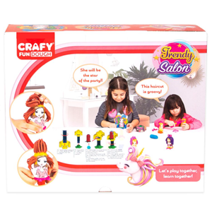 Crafy Sihirli Salon Oyun Hamur Seti 200 g 15 Parça