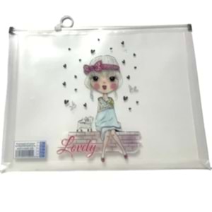 Südor Desenli Fermuarlı A4 Dosya