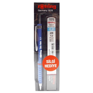 Rotring TİKKY RETRO VERSATİL KALEM 07MM MAVİ (KALEM+SİLGİ+MİN)