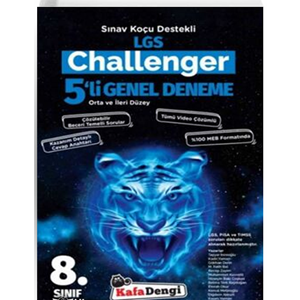 8.Sınıf 5'li Challenger Paket deneme (Tümü Video Çözümlü)